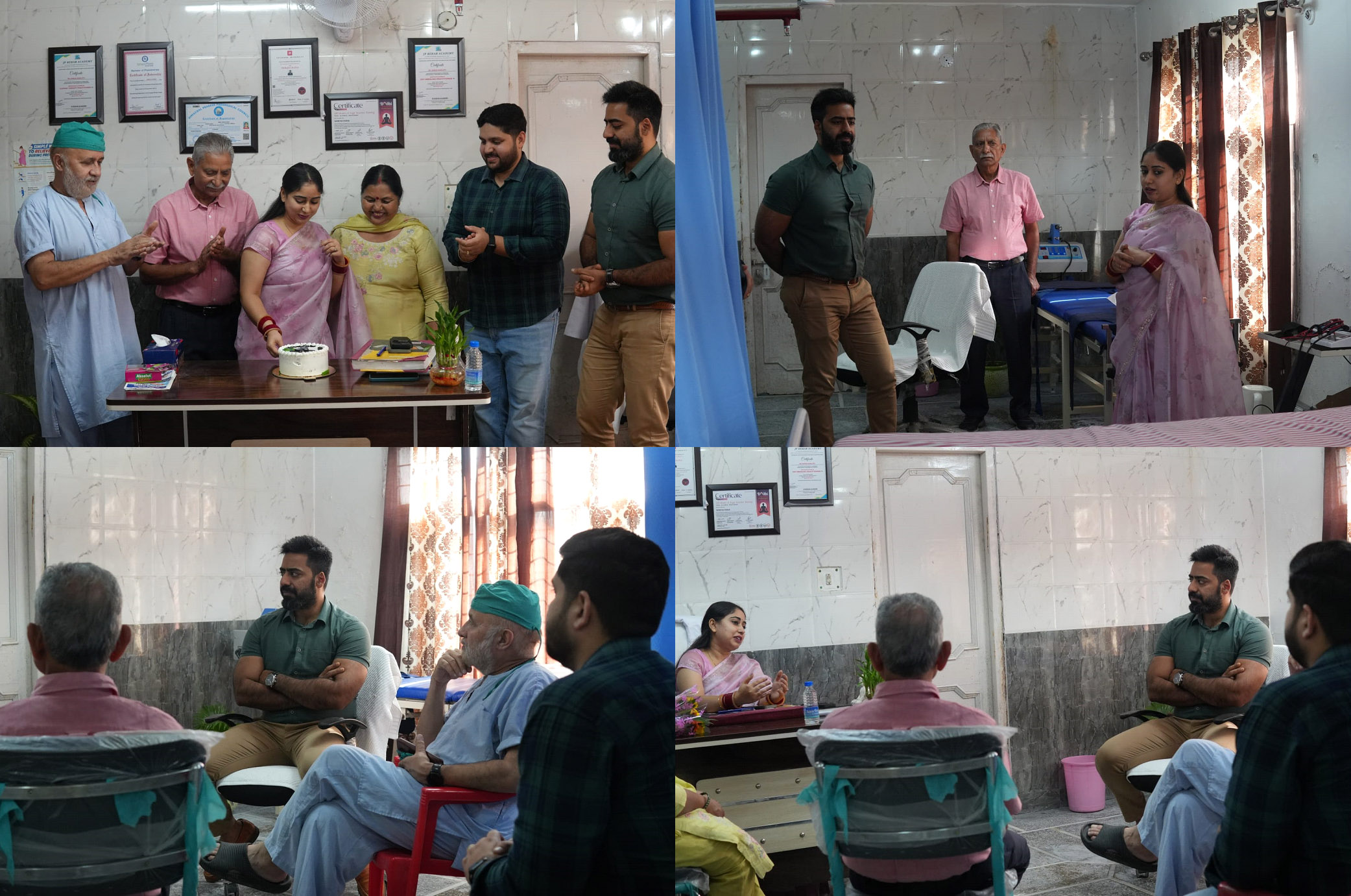 Deputy Commissioner participated in World Physiotherapy Day celebrations, gave message of health awareness.